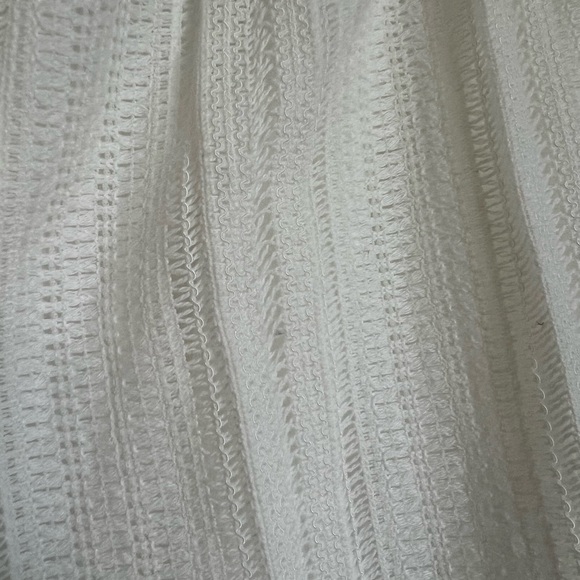 Allsaints Giana Crochet Shorts In Tofu White - Picture 11 of 11